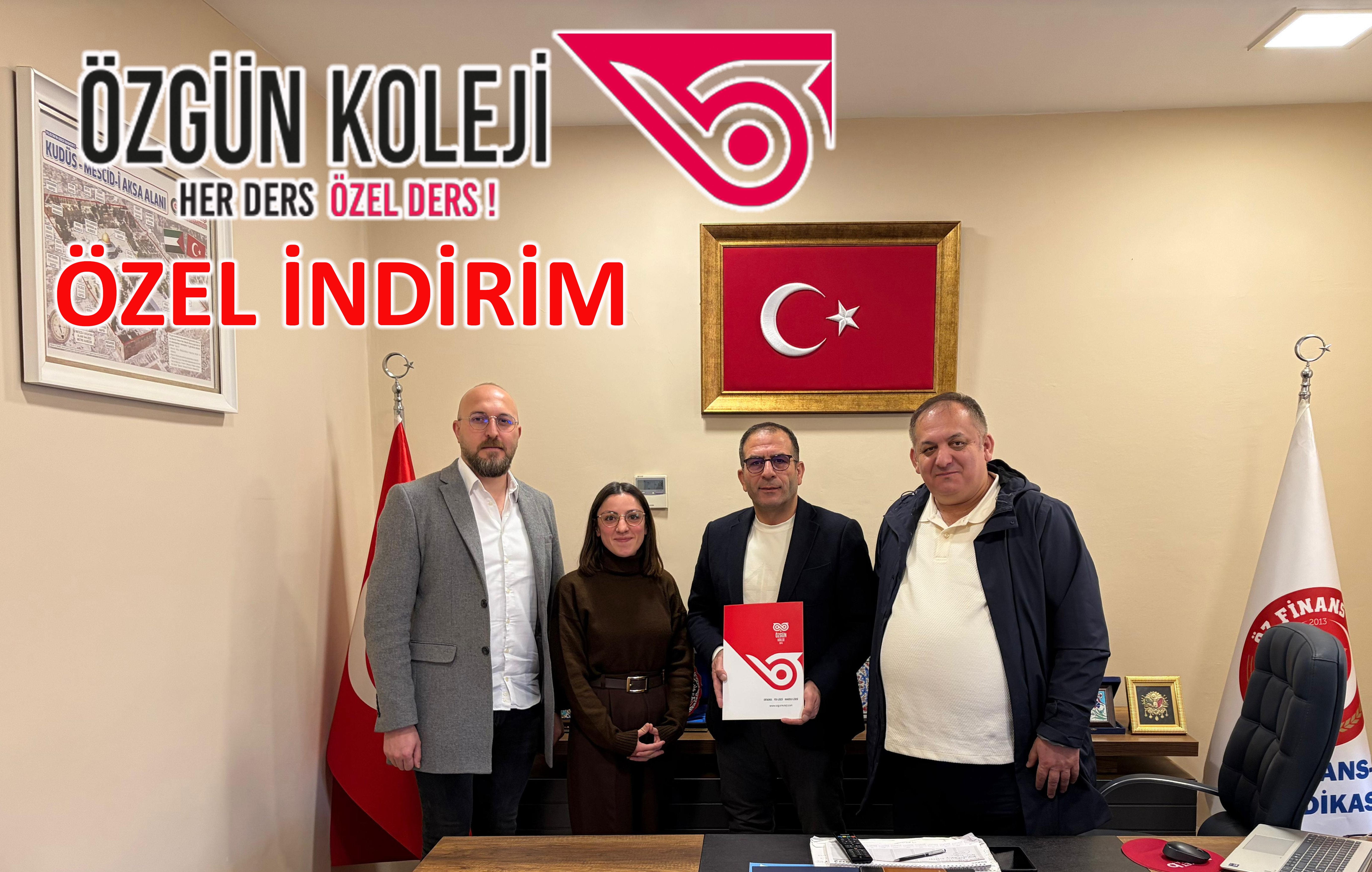 BURSA BALAT ÖZGÜN KOLEJİ'NDEN ÜYELERİMİZE ÖZEL İNDİRİM