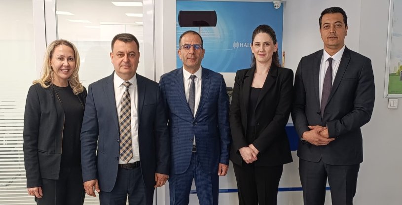 KOP, HALKBANK NİLÜFER VE BEŞEVLER ŞUBELERİNİ ZİYARET ETTİ