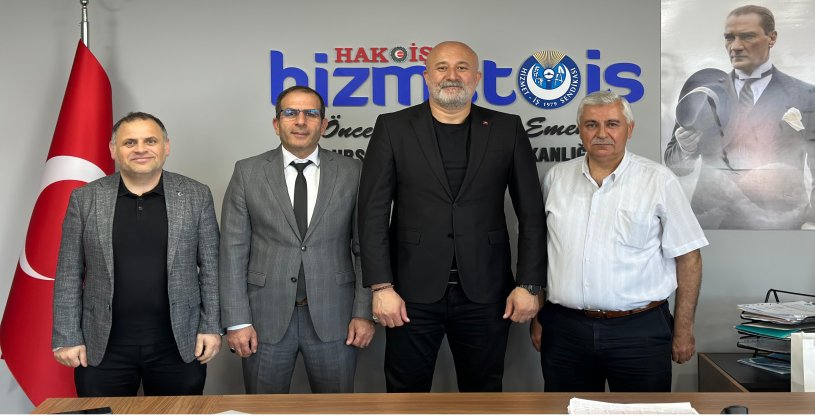 KOP, HİZMET-İŞ 2 NOLU ŞUBESİNE 'HAYIRLI OLSUN' ZİYARETİNDE BULUNDU