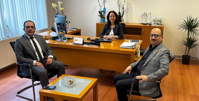 KOP, HALKBANK HEYKEL ŞUBESİNE 'HAYIRLI OLSUN' ZİYARETİNDE BULUNDU