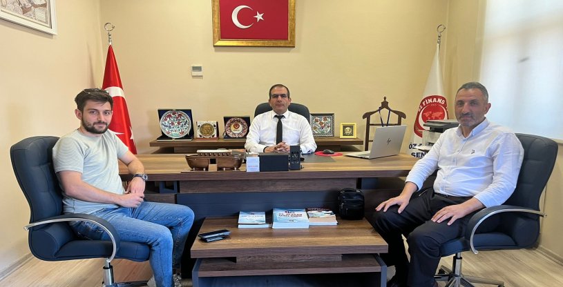 KOP, OSMANGAZİ İLÇE SEÇİM KURULU MÜDÜRÜ DURMAZ'I MİSAFİR ETTİ