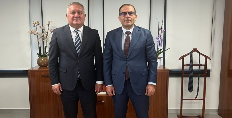 KOP, HALK BANKASI BALIKESİR BÖLGE KORDİNATÖRÜ  KILIÇLI'YA 'HAYIRLI OLSUN' ZİYARETİNDE BULUNDU