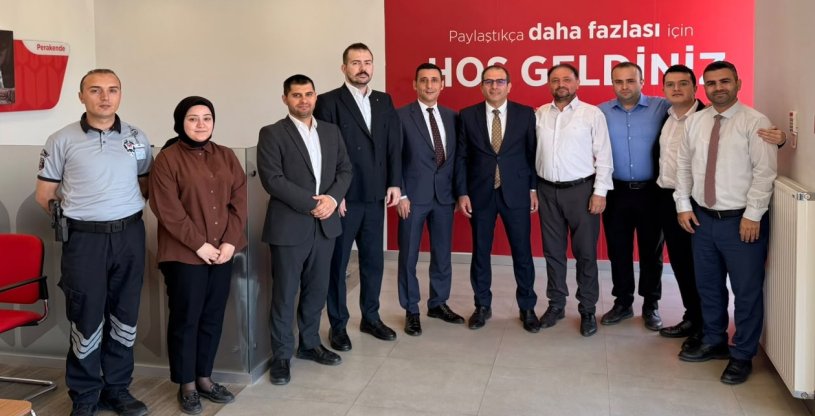 KOP, VAKIF KATILIM VE ZİRAAT KATILIM BURSA ŞUBELERİNİ ZİYARET ETTİ