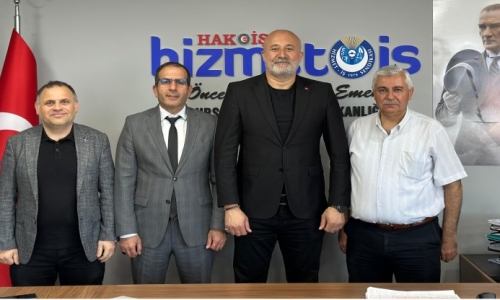 KOP, HİZMET-İŞ 2 NOLU ŞUBESİNE 'HAYIRLI OLSUN' ZİYARETİNDE BULUNDU
