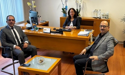 KOP, HALKBANK HEYKEL ŞUBESİNE 'HAYIRLI OLSUN' ZİYARETİNDE BULUNDU