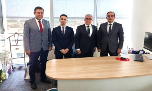 KOP, ZİRAAT BANKASI BURSA BÖLGE BAŞKANI ALKAN'A 'HAYIRLI OLSUN' ZİYARETİNDE BULUNDU