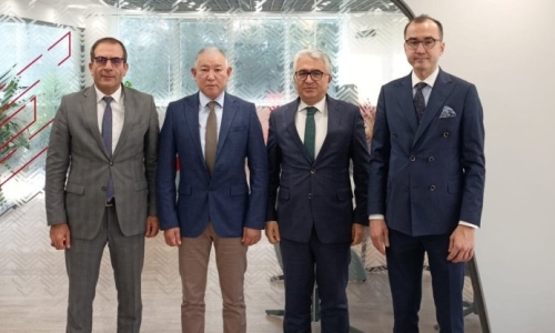 ESKEN İLE KOP, ZİRAAT BANKASI BURSA BÖLGE BAŞKANI ALKAN'I ZİYARET ETTİ