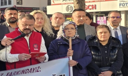 BURSA, KADINA ŞİDDETE HAYIR DEDİ