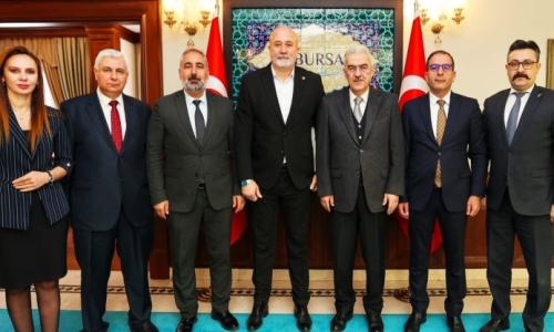 KOP, BURSA VALİSİ AYYILDIZ'I ZİYARET ETTİ