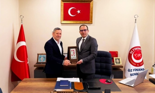 KOP, HAK EMEK DER BURSABAŞKANI KESKİN'İ MİSAFİR ETTİ