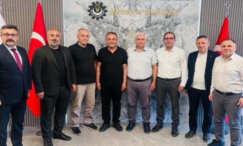 ÖZ GIDA İŞ SENDİKASINA HAYIRLI OLSUN ZİYARETİ YAPILDI