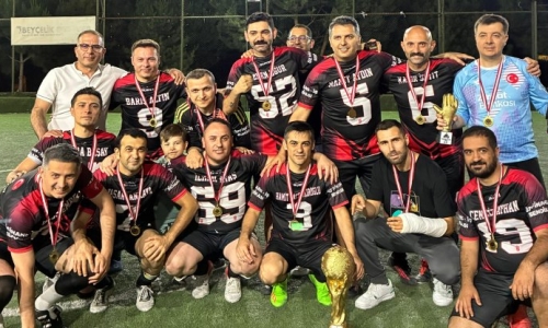 KOP, BANKALAR ARASI FUTBOL TURNUVASI ÖDÜL TÖRENİNE KATILDI