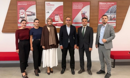 KOP, VAKIF KATILIM BEŞEVLER VE ZİRAAT KATILIM NİLÜFER ŞUBELERİNİ ZİYARET ETTİ