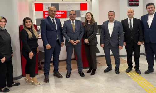 KOP, ZİRAAT VE HALK BANKASI HÜRRİYET ŞUBELERİNİ ZİYARET ETTİ